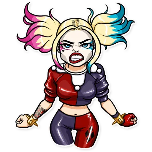 小丑女 - Sticker 17