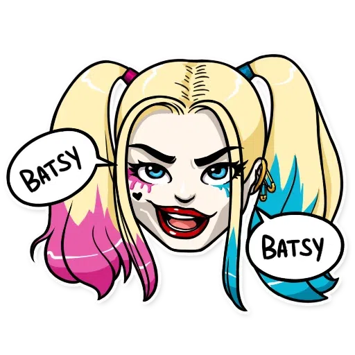 小丑女 - Sticker 9