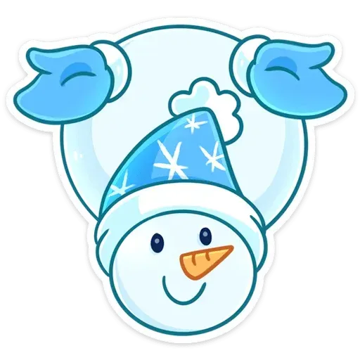Snowman - Sticker 14