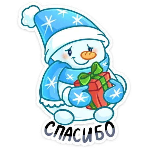 Snowman - Sticker 20