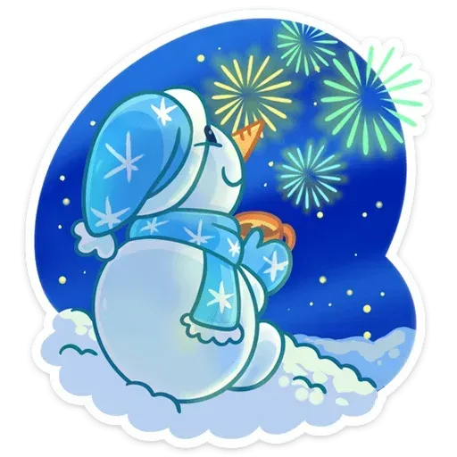 Snowman - Sticker 12