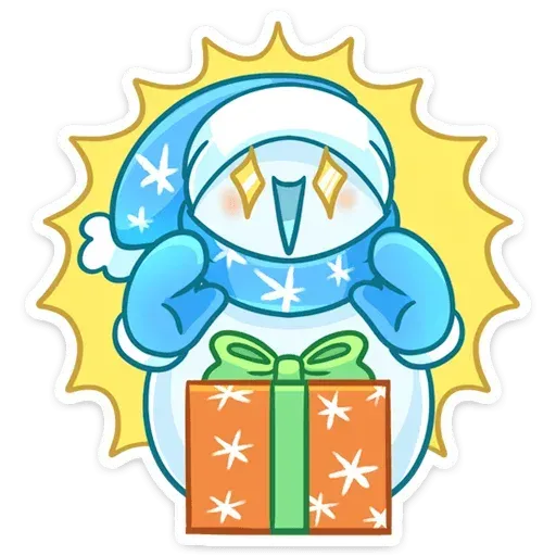 Snowman - Sticker 10