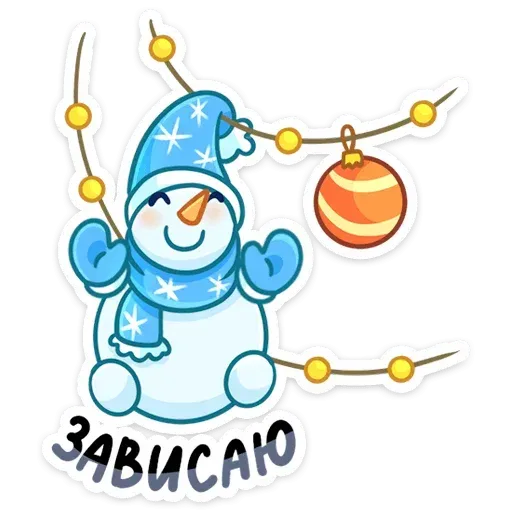 Snowman - Sticker 18