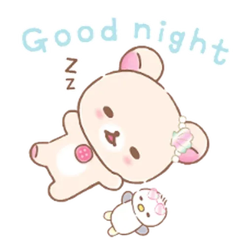 rilakkuma’s vacation - Sticker 15