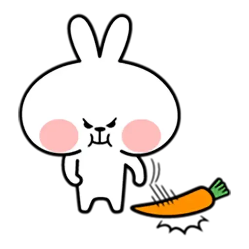 Spoiled rabbit ♥️ - Sticker 13
