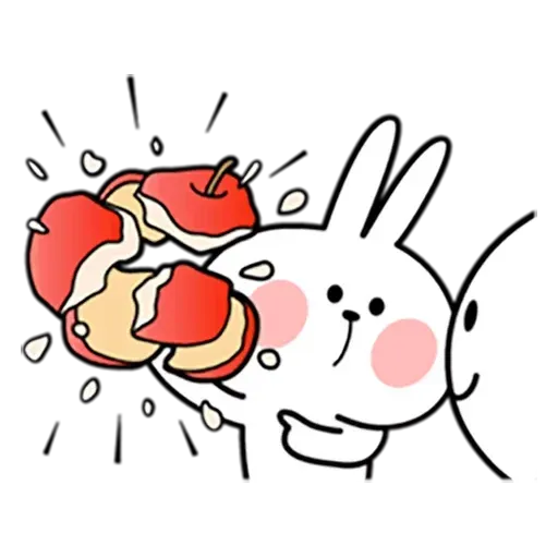 Spoiled rabbit ♥️ - Sticker 15