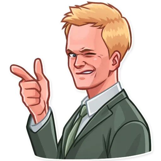 Barney Stinson - Sticker 9