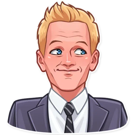 Barney Stinson - Sticker 18