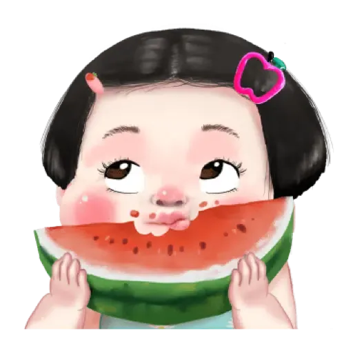 Apple cute girl (TW) (1) - Sticker 10