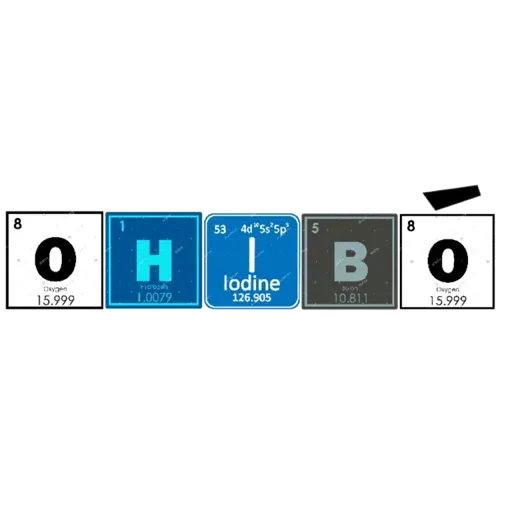 Chemical elements - Sticker 15