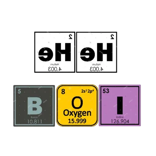 Chemical elements - Sticker 19
