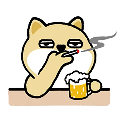 Fat shiba 3 - Sticker 15