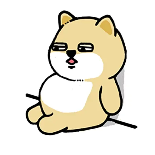 Fat shiba 3 - Sticker 28