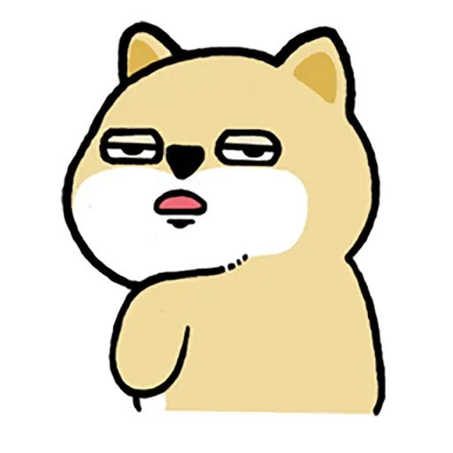Fat shiba 3 - Sticker 25