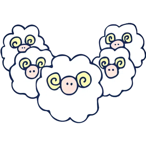 The sheeps - Sticker 23