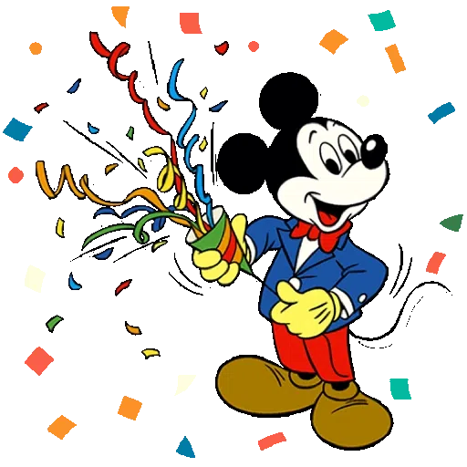 【英文】Mickey Mouse & Friends（復古聖誕節） (米奇) - Sticker 12