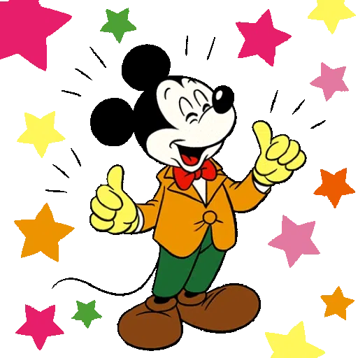 【英文】Mickey Mouse & Friends（復古聖誕節） (米奇) - Sticker 9