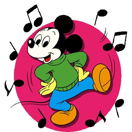 【英文】Mickey Mouse & Friends（復古聖誕節） (米奇) - Sticker 10