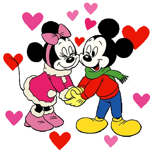 【英文】Mickey Mouse & Friends（復古聖誕節） (米奇) - Sticker 14