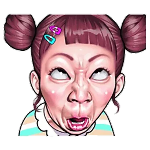 Ugly Girl - Sticker 13