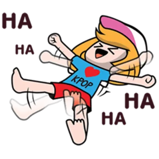 Happy girl - Sticker 23