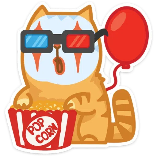 Joker Cat - Sticker 30