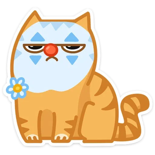 Joker Cat - Sticker 12