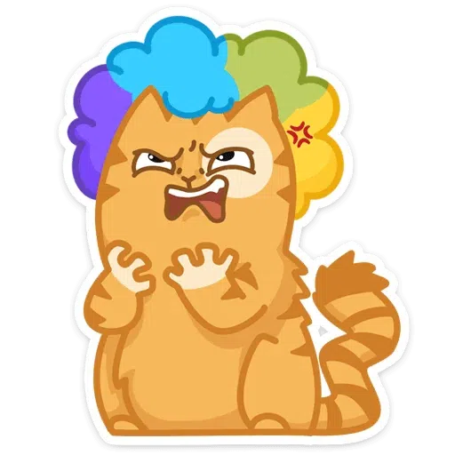 Joker Cat - Sticker 17