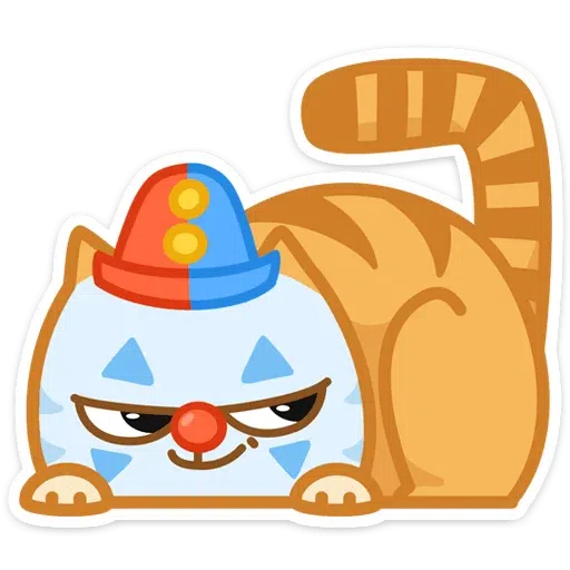 Joker Cat - Sticker 23