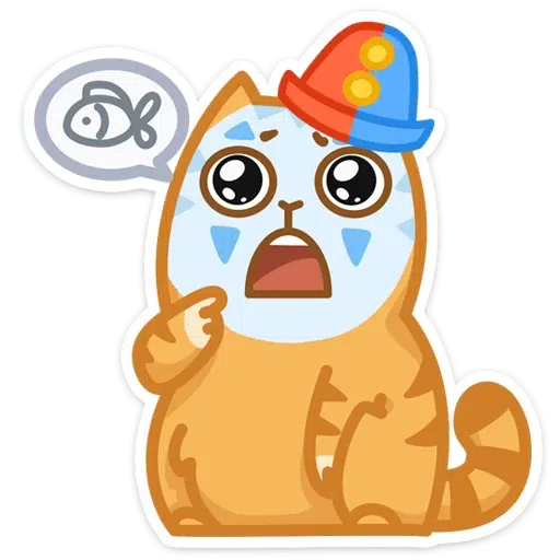 Joker Cat - Sticker 25