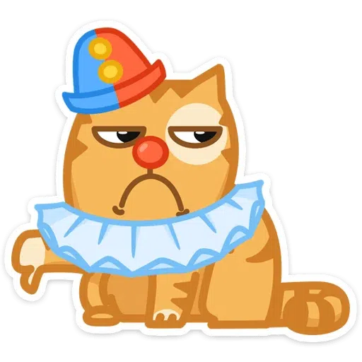 Joker Cat - Sticker 9