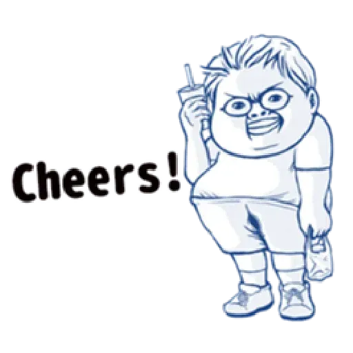 肥宅語錄 - Sticker 19