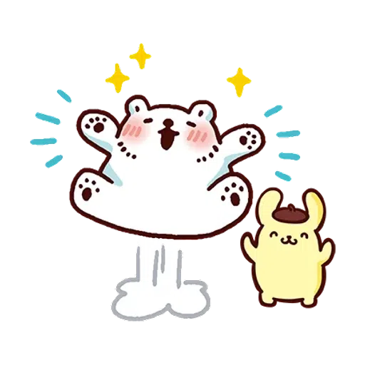 布丁狗×白白日記-1 - Sticker 10