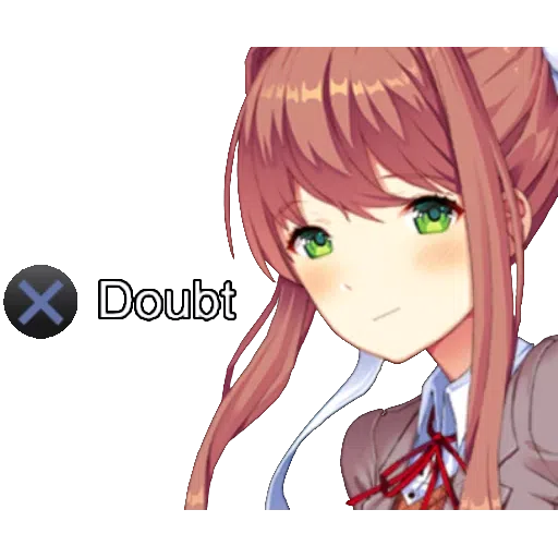 Ddlc Monika pack part 1 - Sticker 18
