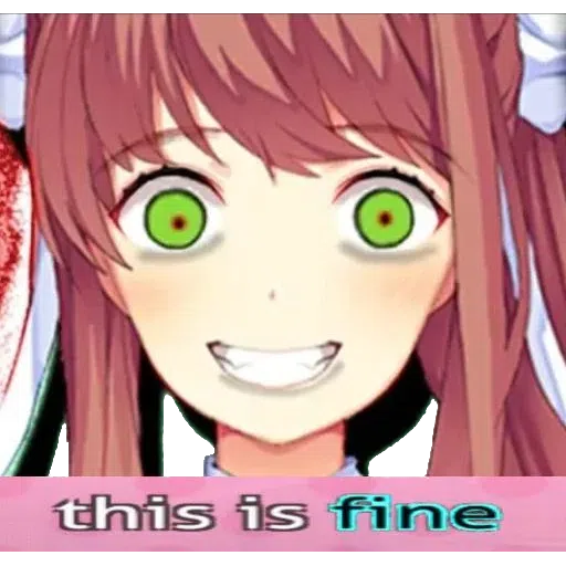 Ddlc Monika pack part 1 - Sticker 25