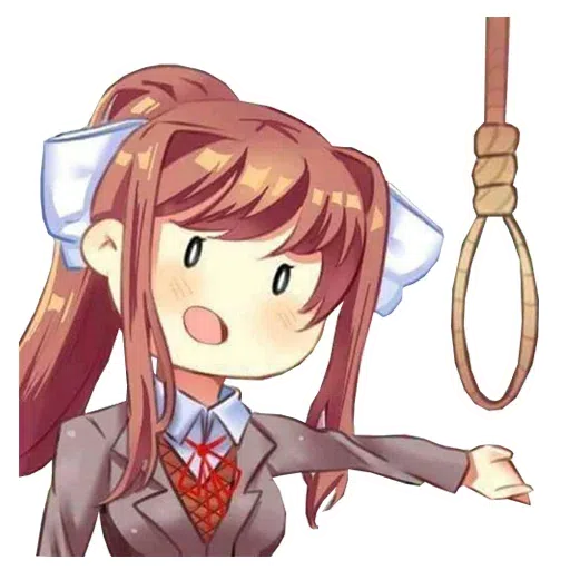 Ddlc Monika pack part 1 - Sticker 9