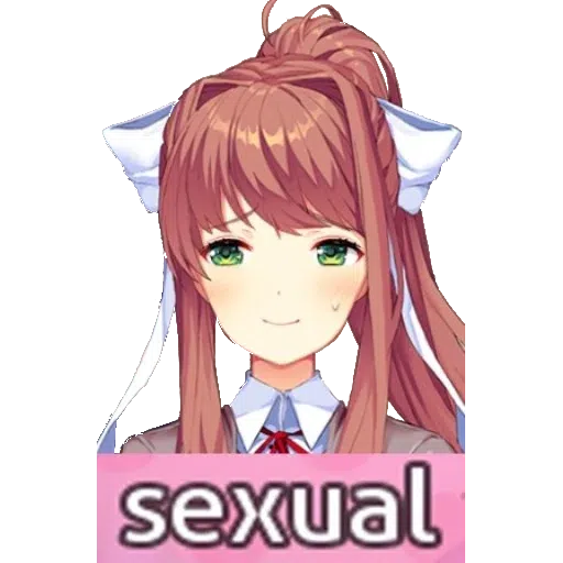 Ddlc Monika pack part 1 - Sticker 23