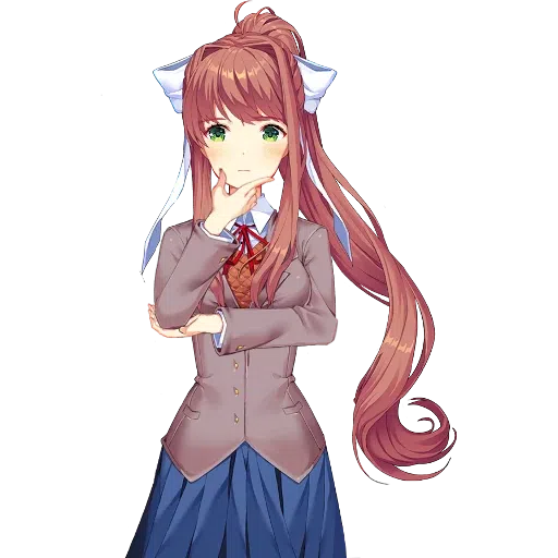 Ddlc Monika pack part 1 - Sticker 22