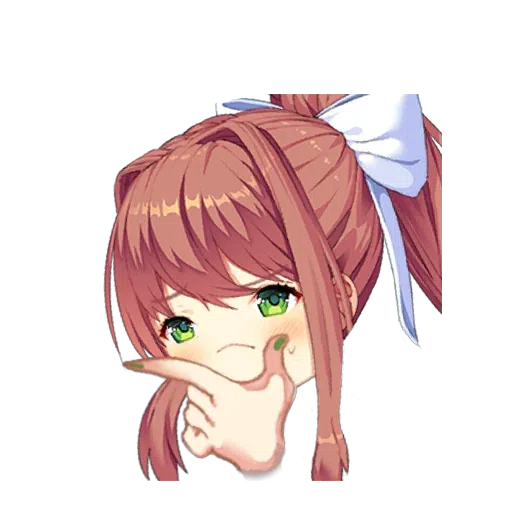 Ddlc Monika pack part 1 - Sticker 11