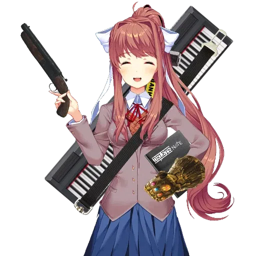 Ddlc Monika pack part 1 - Sticker 28