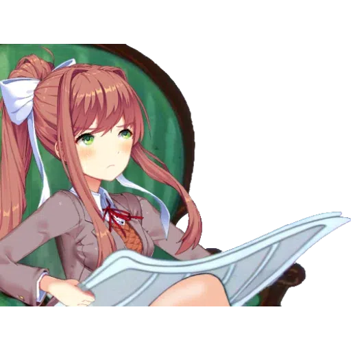 Ddlc Monika pack part 1 - Sticker 30