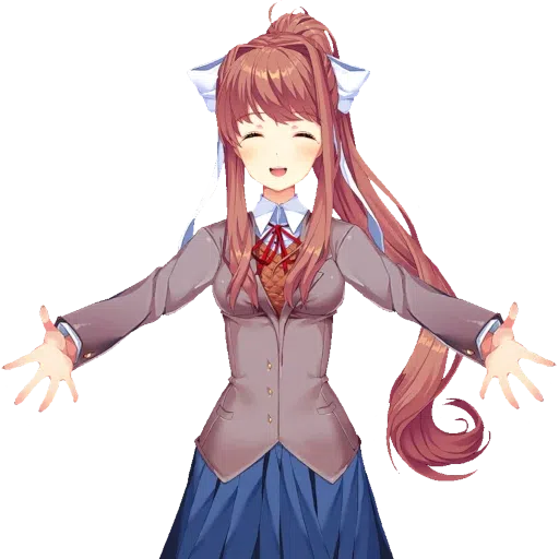 Ddlc Monika pack part 1 - Sticker 20