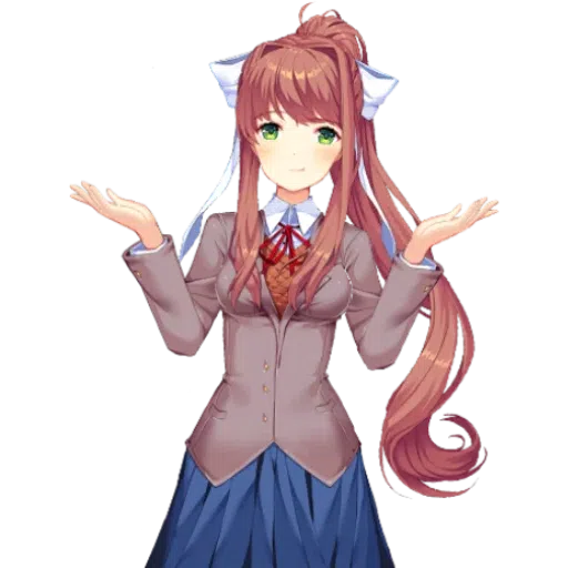 Ddlc Monika pack part 1 - Sticker 19