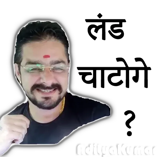 Hindustani bhauu - Sticker 27