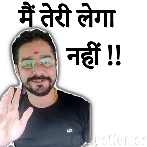 Hindustani bhauu - Sticker