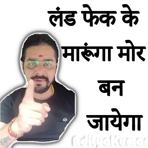 Hindustani bhauu - Sticker 22