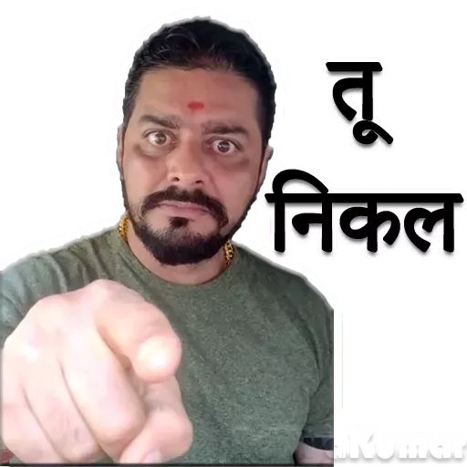 Hindustani bhauu - Sticker 26