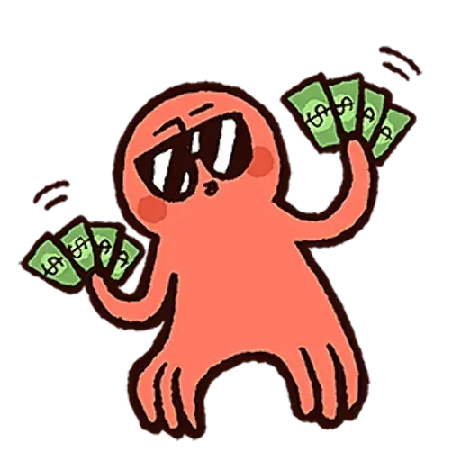 Octopus & friends - Sticker 25