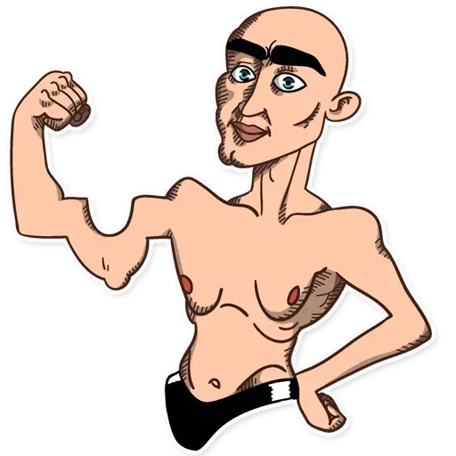 A Man - Sticker 25