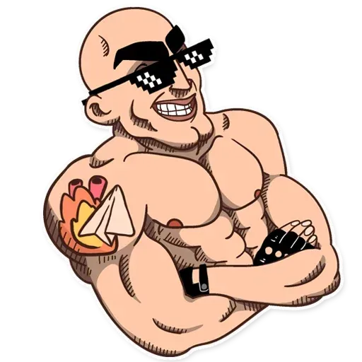 A Man - Sticker 23